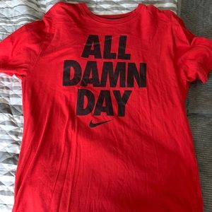 Men’s Nike All Damn Day T-shirt like new